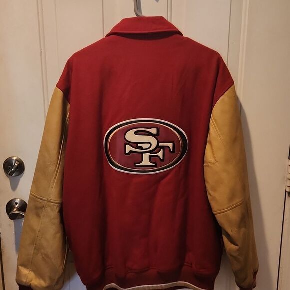 NFL San Francisco 49ers Wool Varsity Jacket XL - Picture 1 of 6